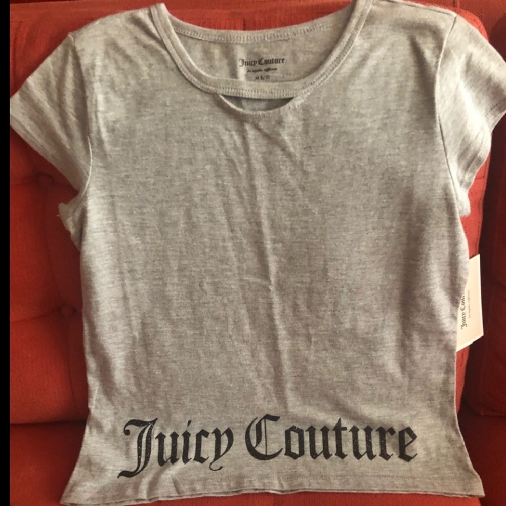 Girls Juicy Couture Short Sleeve Top